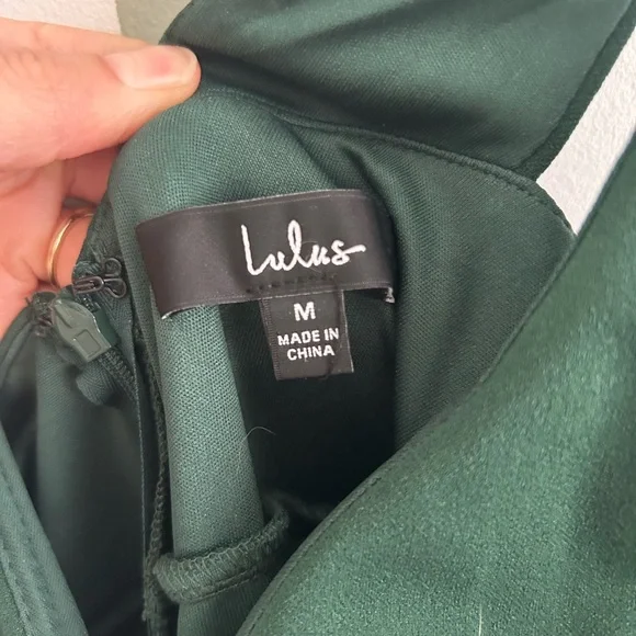 LULUS | Instant Icon Dark Green V-Neck
Sleeveless Jumpsuit - Picture 8 of 8